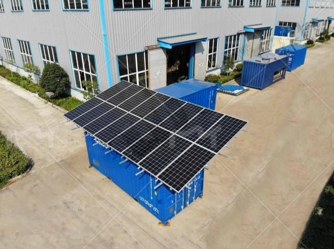 移動集裝箱式太陽能冷庫簡介(圖1)